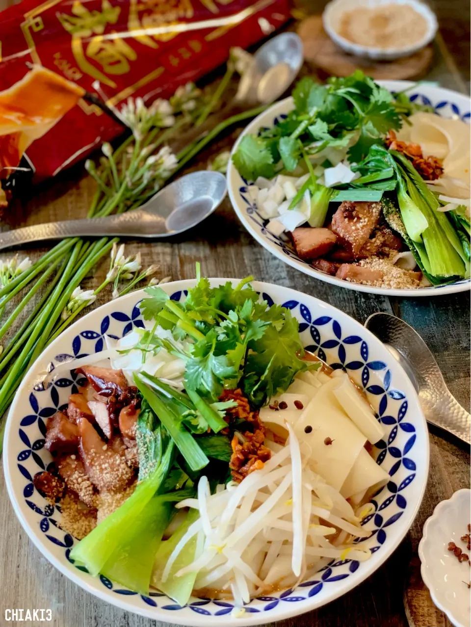 chiaki3さんの料理 どうしてもビャンビャン麺が食べたい人🍜に朗報❣️KALDIから発売されたって教えてもらったので😍作ってみました😋|chiaki3（平川ちあき）さん