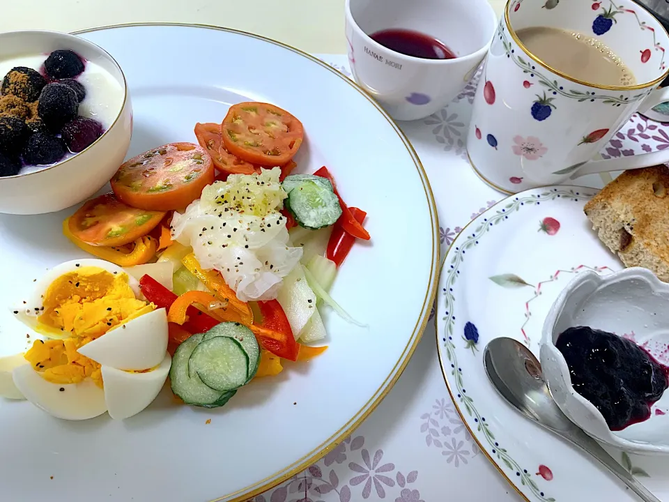 My Breakfast on Sunday ☀️|Naomiさん