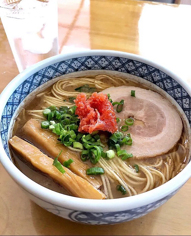 🍜熊本もっこすラーメン明太のせ|ガク魁‼︎男飯さん