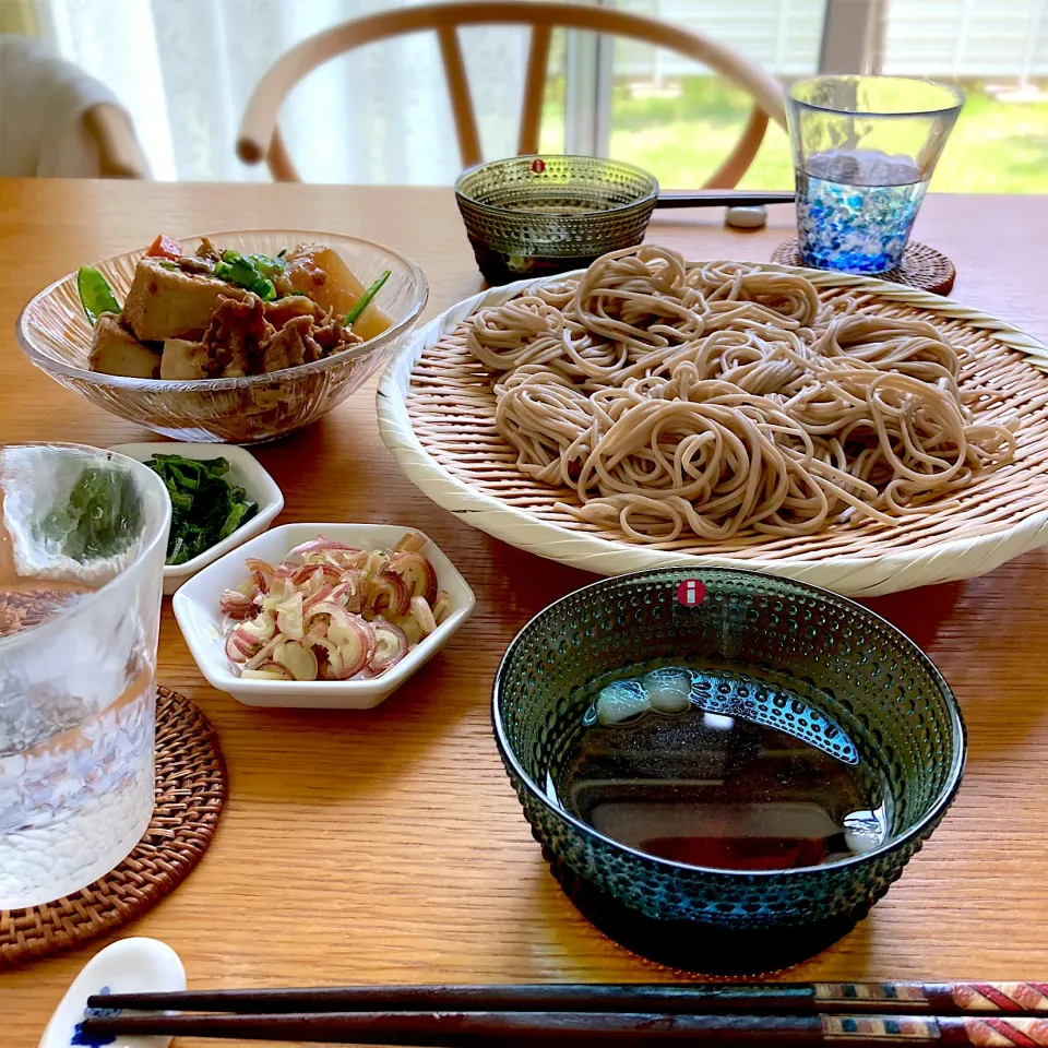 蕎麦でお昼|むぎこさん