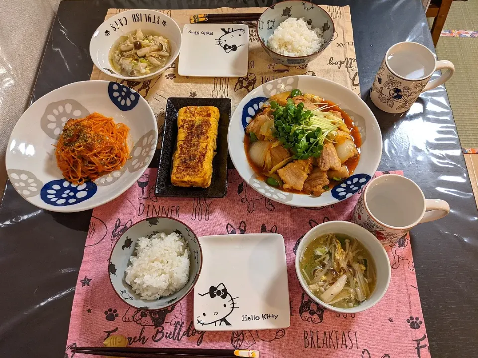 Snapdishの料理写真:昨日の夕飯☆*°|奈津美さん