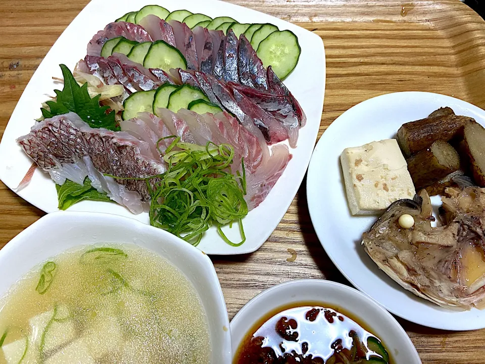 頂き物💕鯛と鯵|「蘭」さん