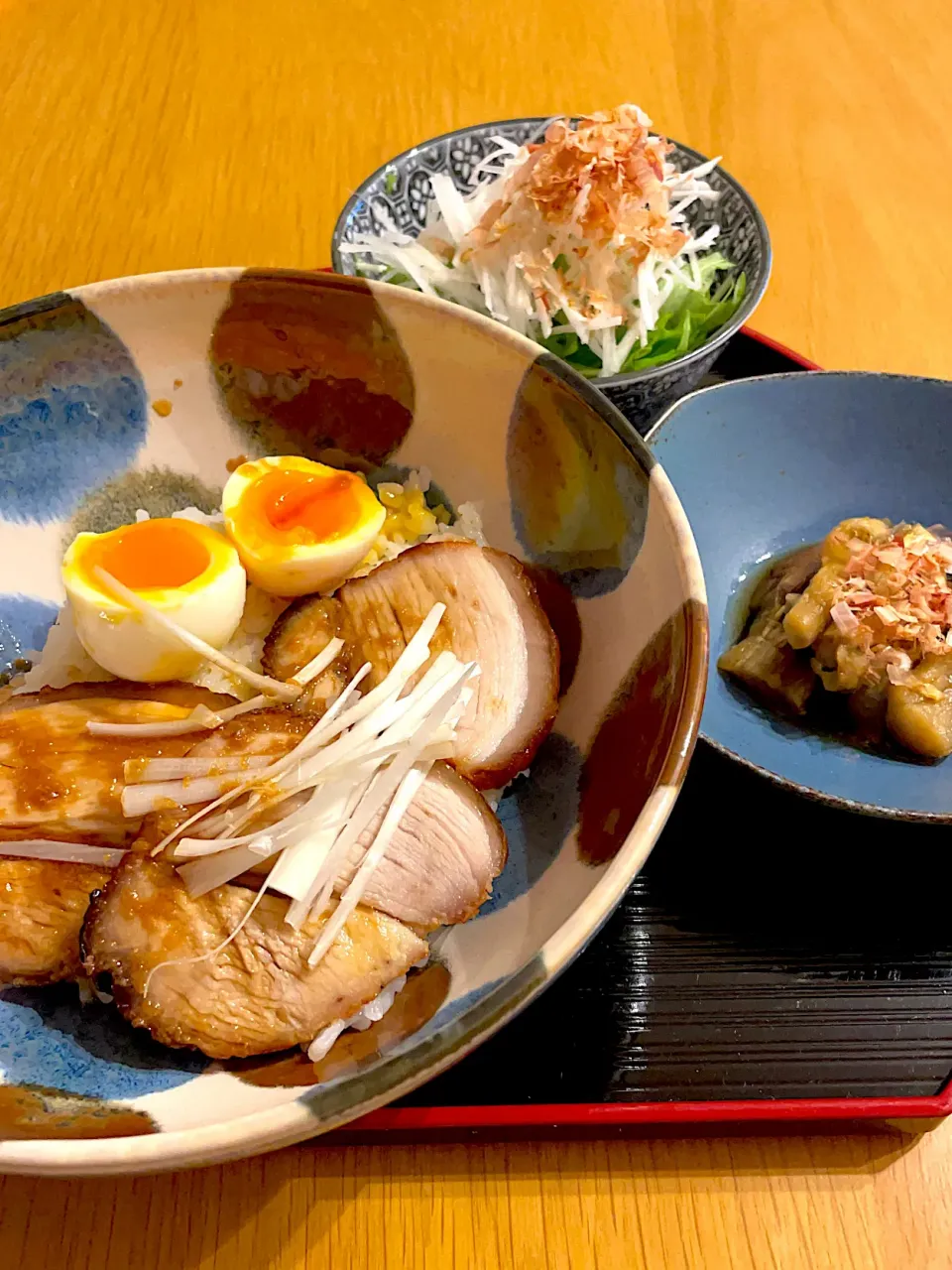 Snapdishの料理写真:焼豚丼|Mikaさん