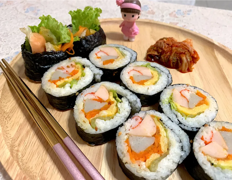 Korean Food - Kimbap|Ae+ Patchaさん