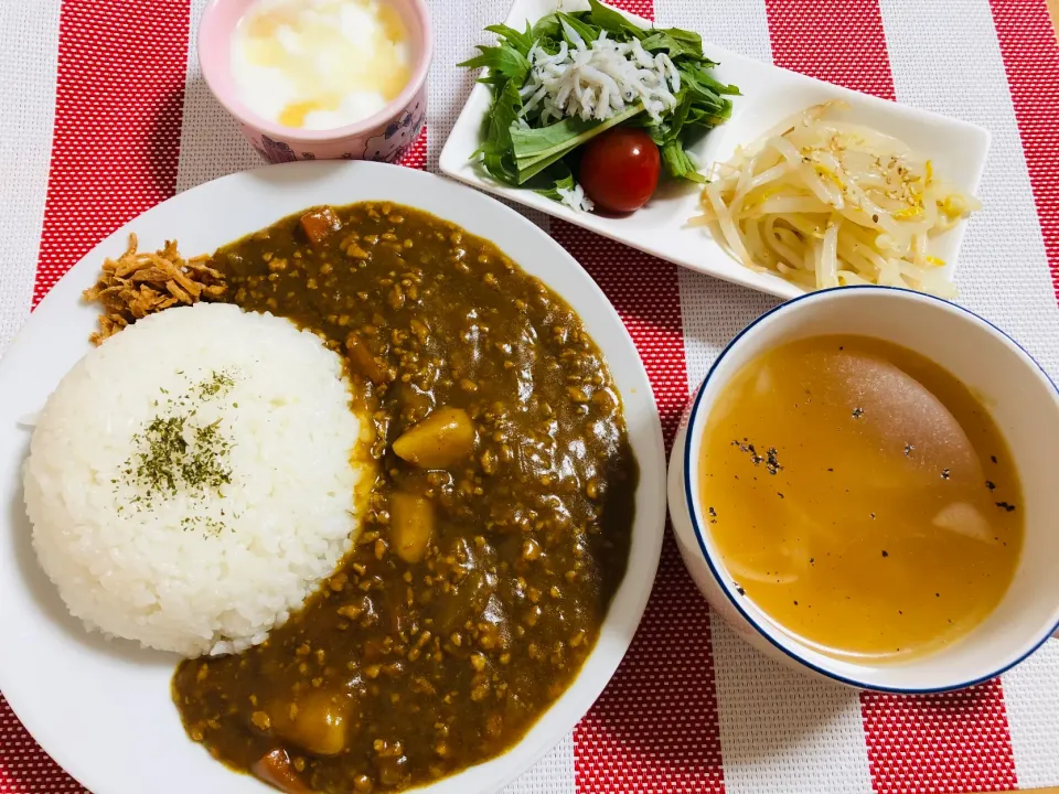 【ゲリラ豪雨🦍】カレー|飛鳥さん