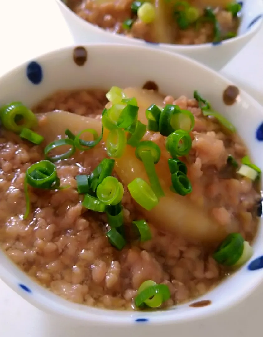 とろとろ大根と豚ひき肉煮|じょうさん