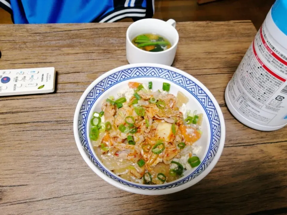 豚キムチけんちょう丼|ariyo4200さん