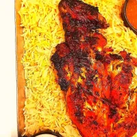 Snapdishの料理写真:Arabian Manthi, Chiken Alfam|ani anijさん