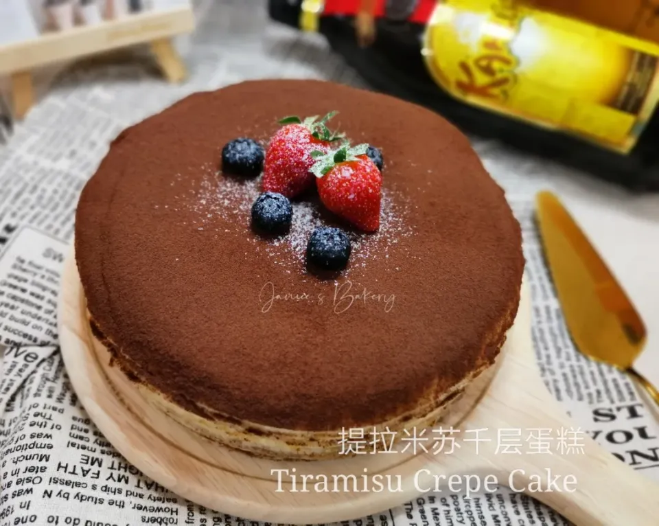 Tiramisu crepe cake|Jan98teeさん