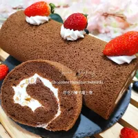 Snapdishの料理写真:Chocolate hazelnut Swissroll