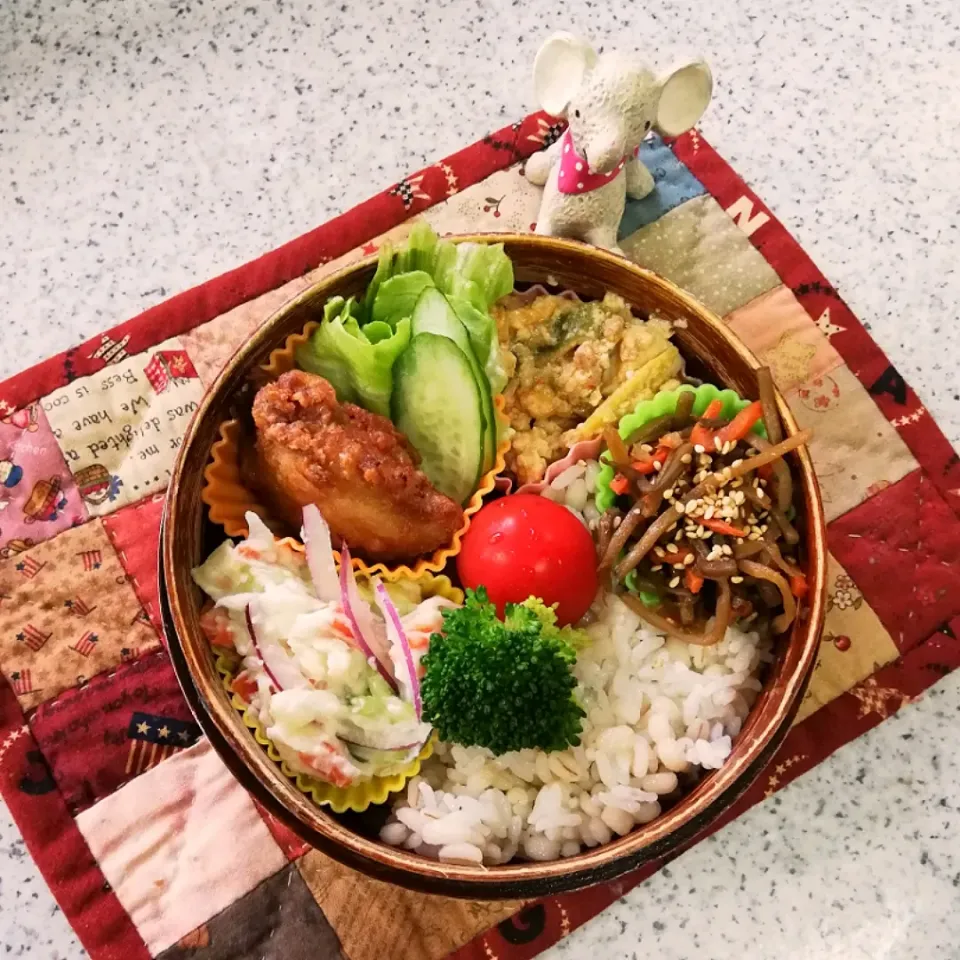 Snapdishの料理写真:今日のお弁当😊|naonaomimichanさん