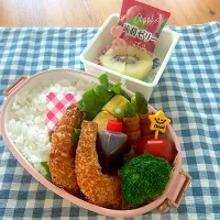 Snapdishの料理写真:中学生娘のお弁当|りんご✖️2さん