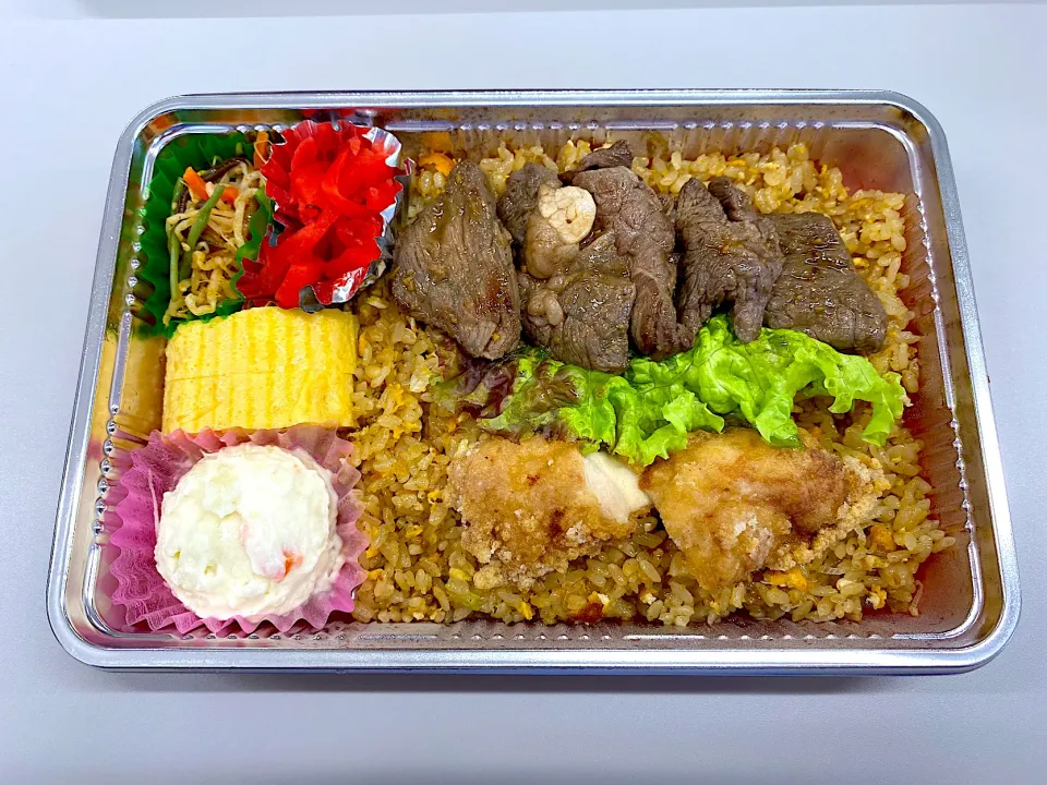 ステーキチャーハン弁当|髙野泰朋さん