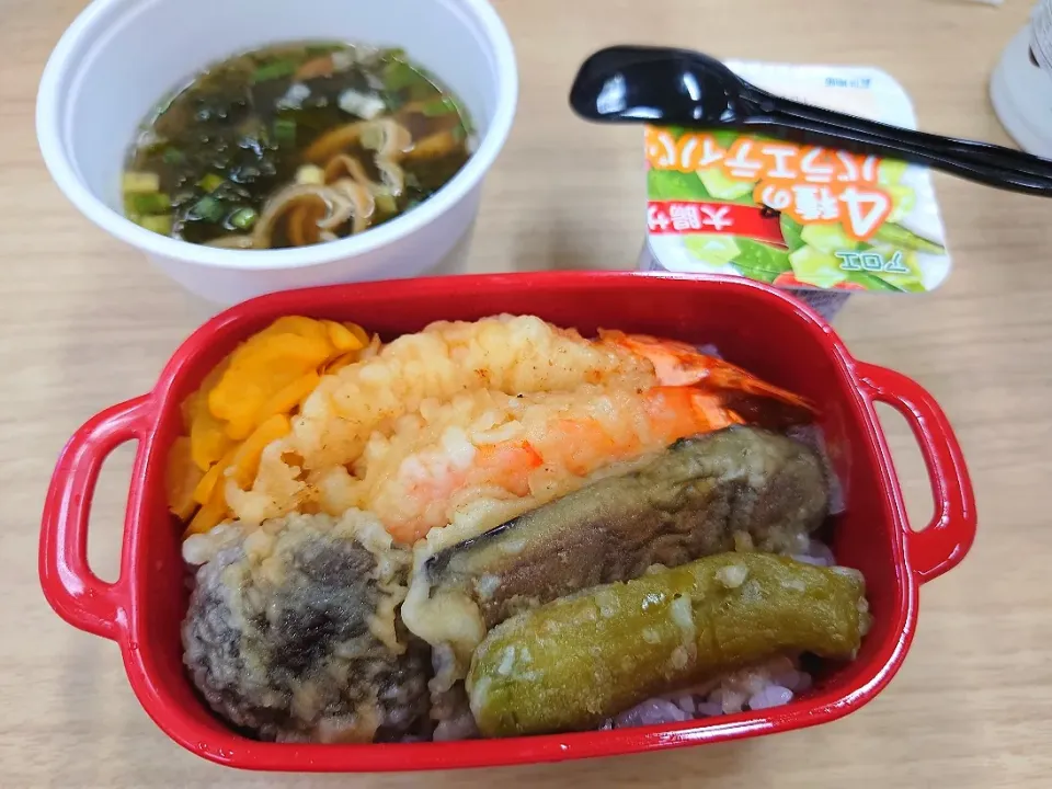 ★今日のお弁当★
❇️天どーーん🦐
❇️アオサの味噌汁|☆Chieco☆さん