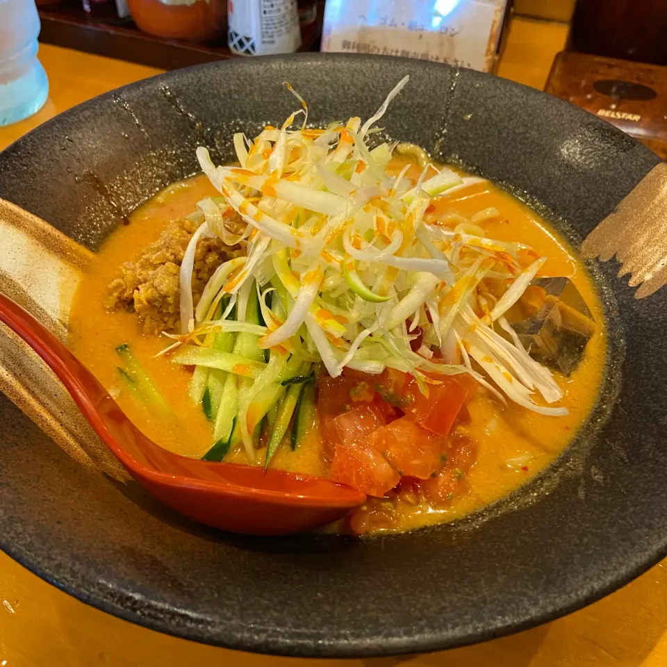 冷やしタンタン麺|林とびぃさん