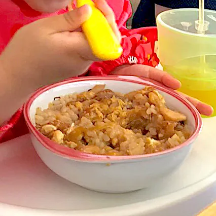 親子丼(幼児ごはん)|のろさん