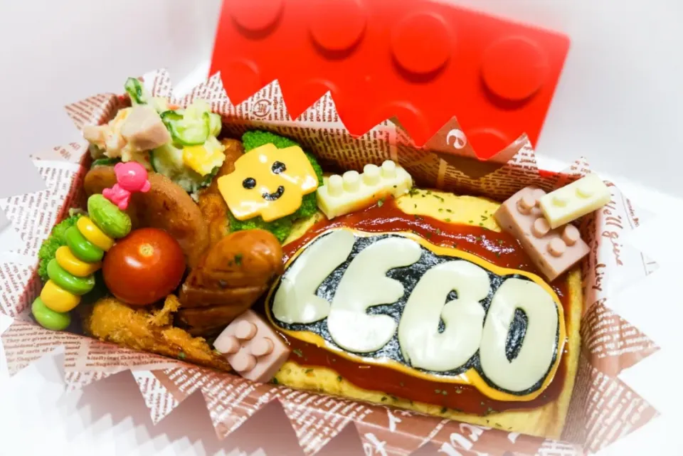 LEGOオムライス弁当|Kutanmam.さん