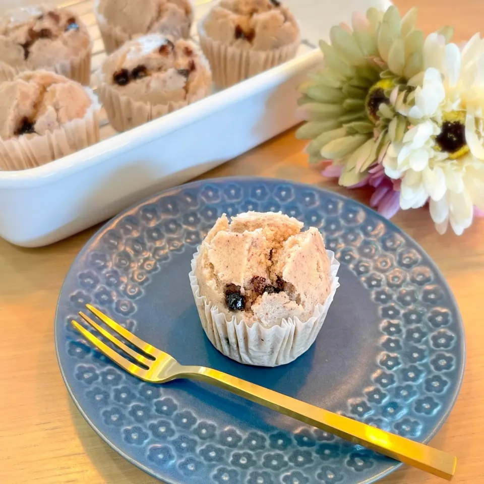 Snapdishの料理写真:雑穀とチョコの蒸しケーキ|料理研究一家「古川家」さん