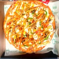 veggies pizza|Kalpesh Dewasiさん