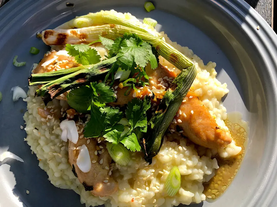 Thai risotto, gingerglace, chicken|Everyday normal guyさん