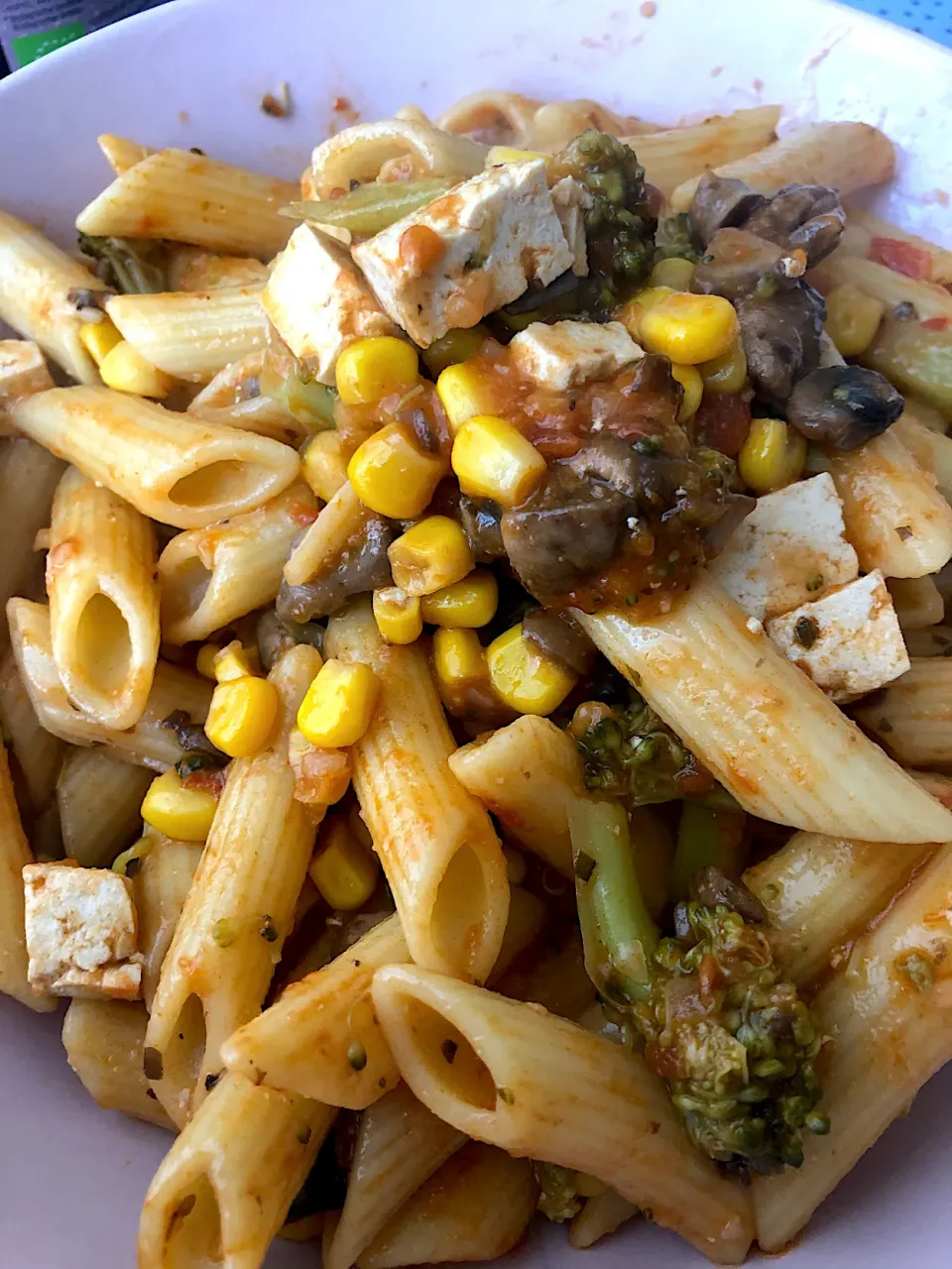 Pasta with veggies and tofu|MissYumYumさん