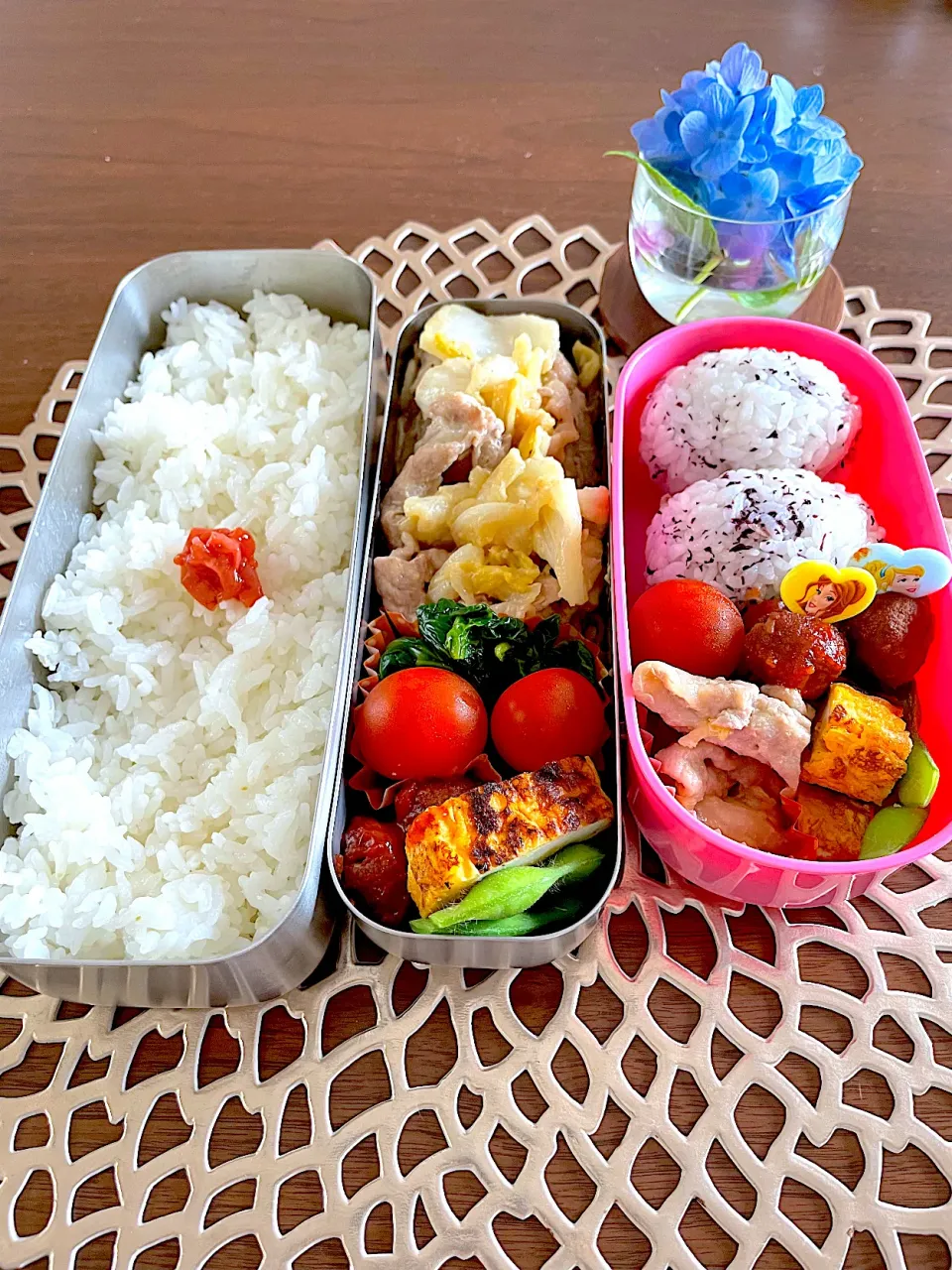 父と年中娘のお弁当🌸|みーぬさん