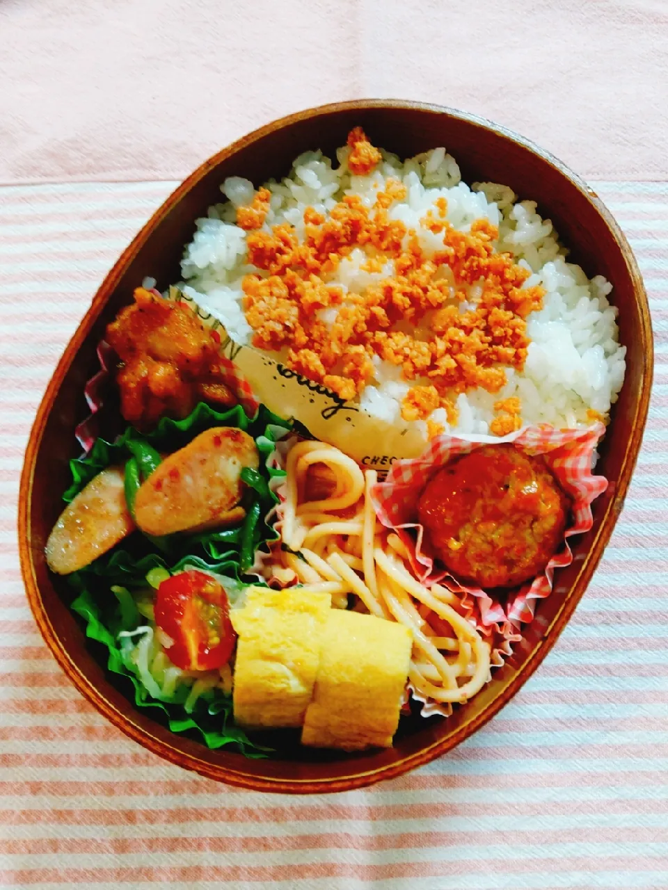 Snapdishの料理写真:今日のお弁当🍱火曜日☀️|ゆかさん