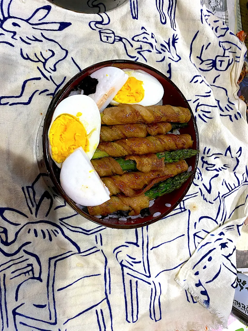 第1食目　アスパラ肉巻き弁当|キャサリンさん