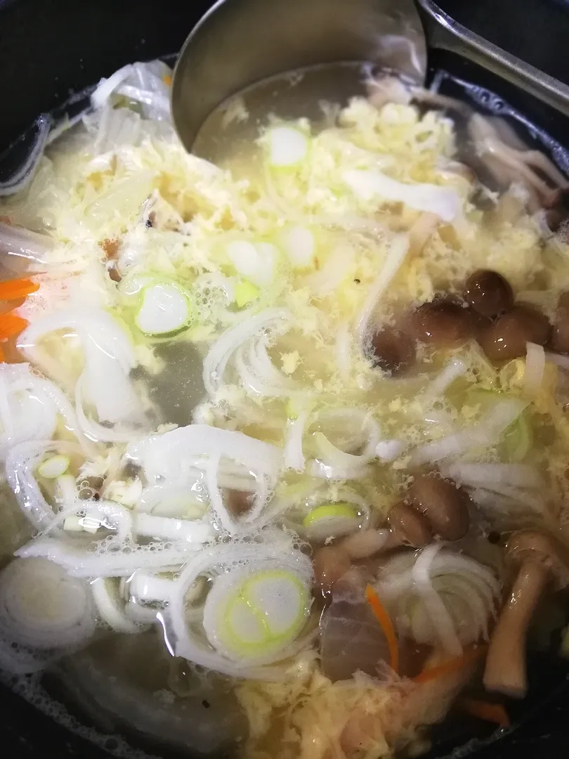 Snapdishの料理写真:'21,6/1
晩ご飯のスープ😋|たえさん