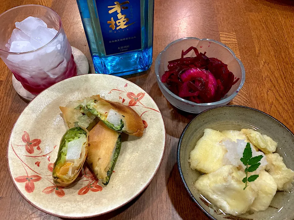 今夜もヘルシー料理で一杯🍶(笑)|sakuramochiさん