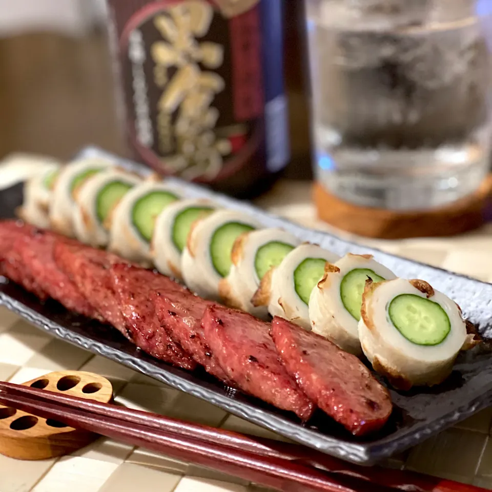 Snapdishの料理写真:ヨッチャンさんの料理 ちくきゅう🥒|ナガマンさん