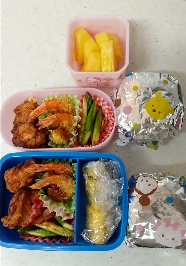 Snapdishの料理写真:子供たち弁当🍱21/05/31|meguminさん