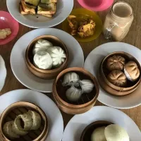 Snapdishの料理写真:dimsum selection 
@egg&breakfast
how is it Prefer to eat dimsum for dinner or Breakfast .....|naomichelle 陳 美 仙さん