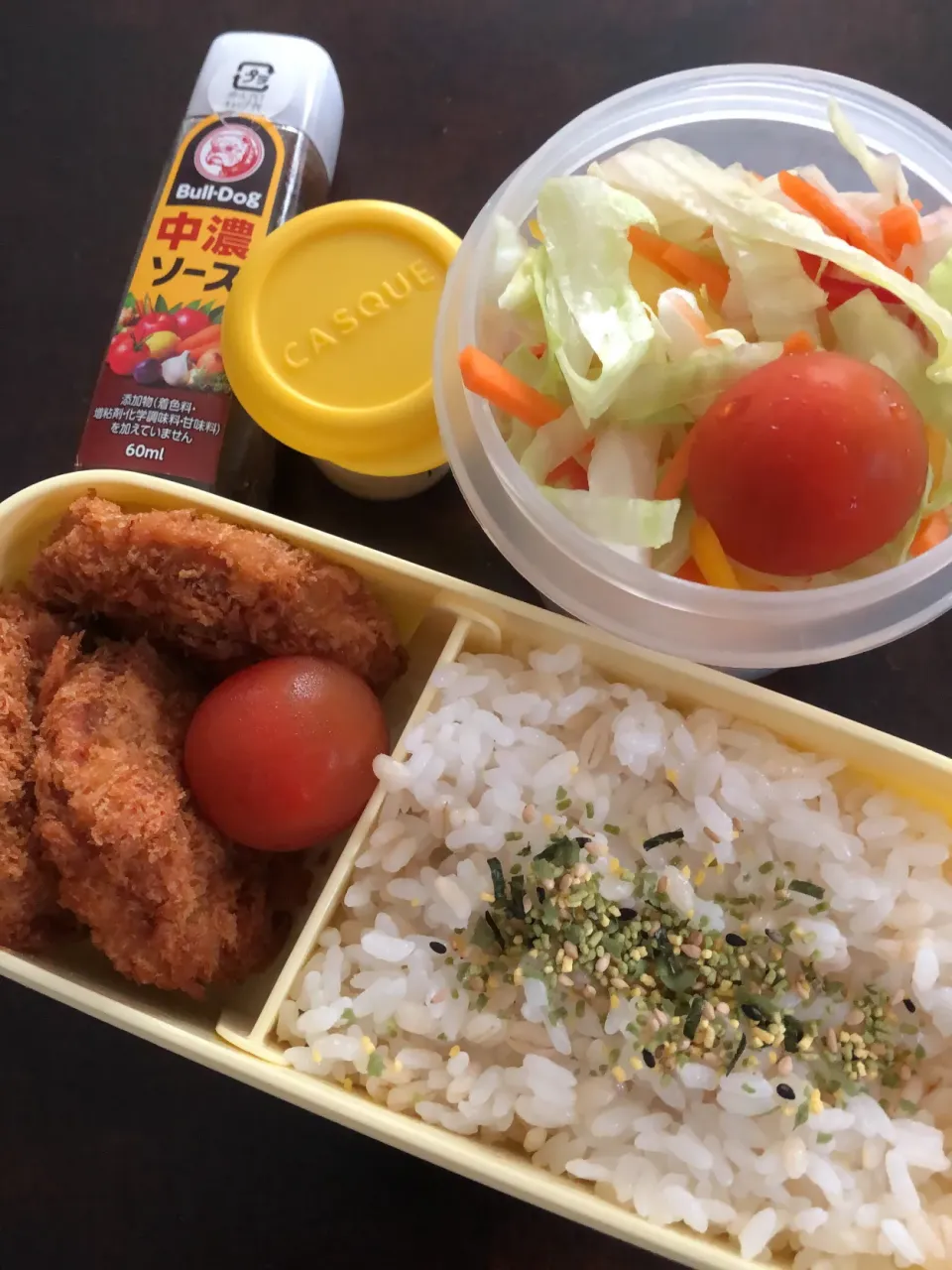 Snapdishの料理写真:とんかつ弁当|charinkoqさん