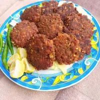 Snapdishの料理写真:mutton keema cutlets|aleezaさん