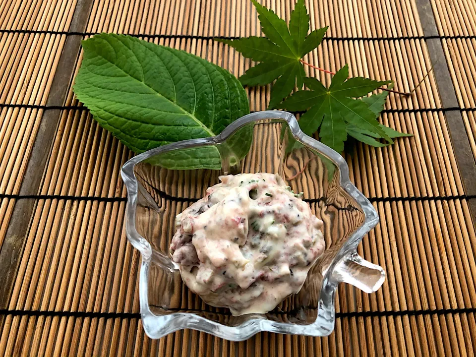 梅・オリーブ・パセリのタルタルソース🌿。イカフライ用|💍ごはん🍚さん