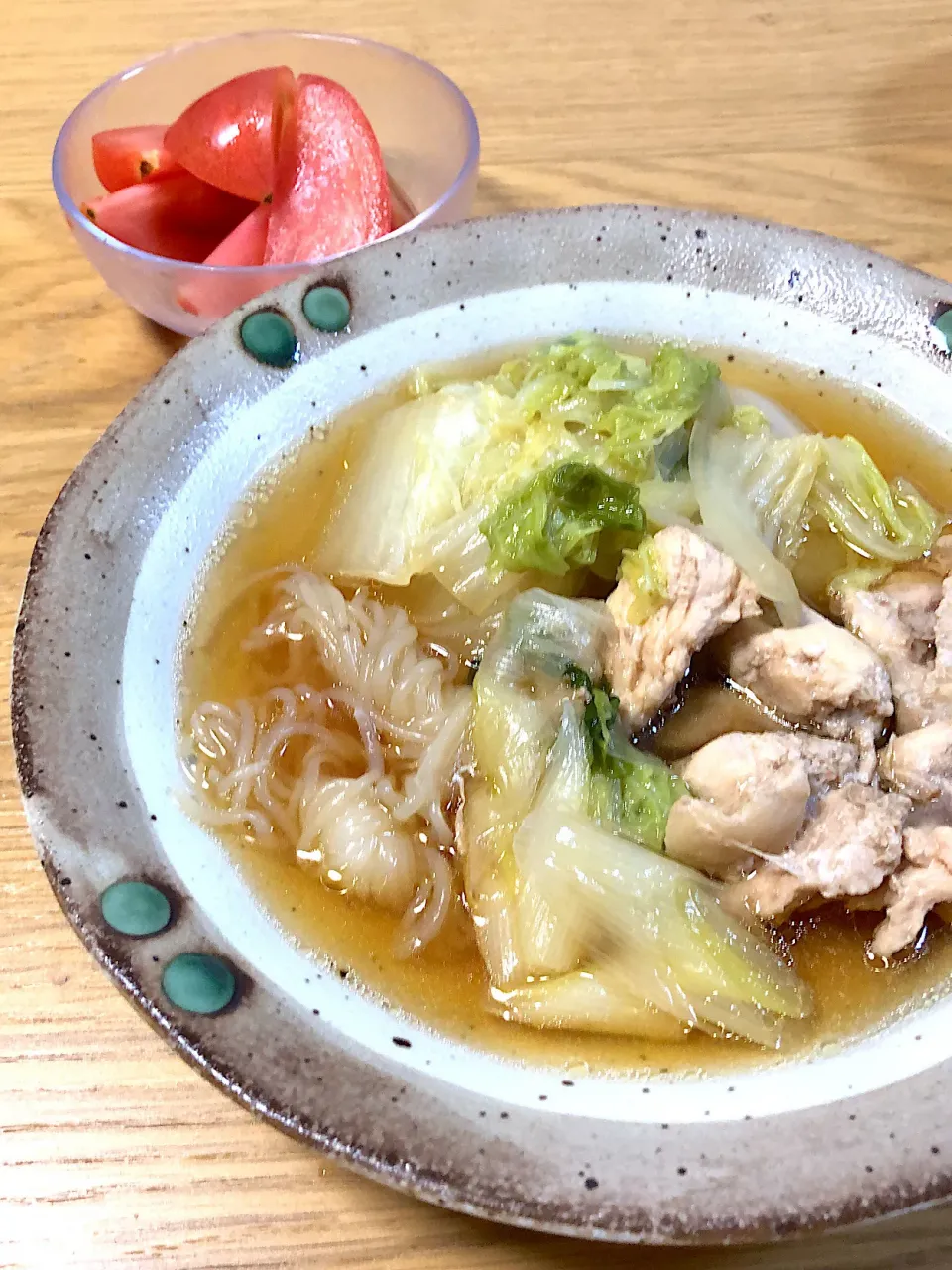 鶏肉と白菜のすき煮🥬|さおりさん