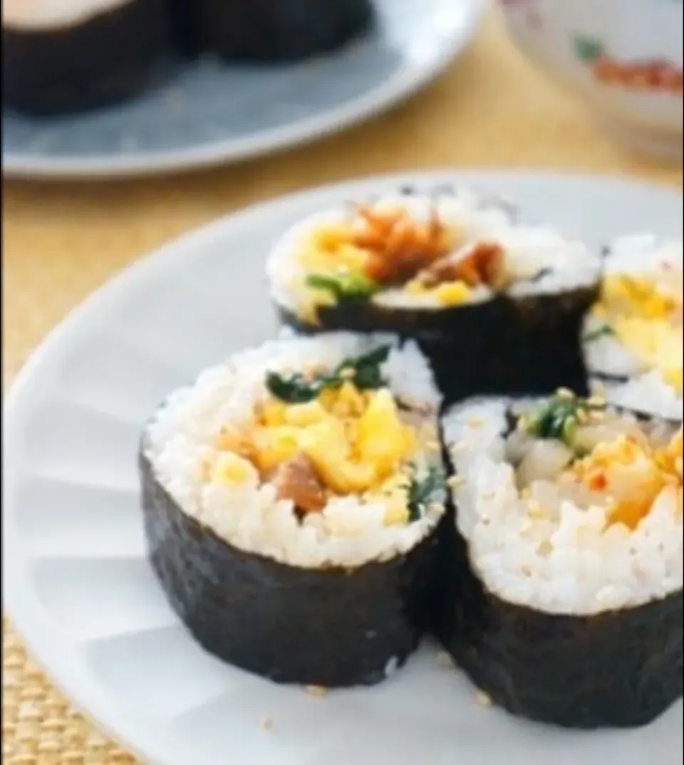 豚キムチキンパ|ちいさなしあわせキッチンさん