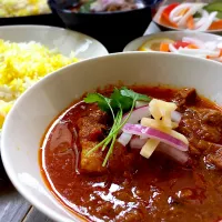 Snapdishの料理写真:Pork Vindaloo🇮🇳ポークビンダルー