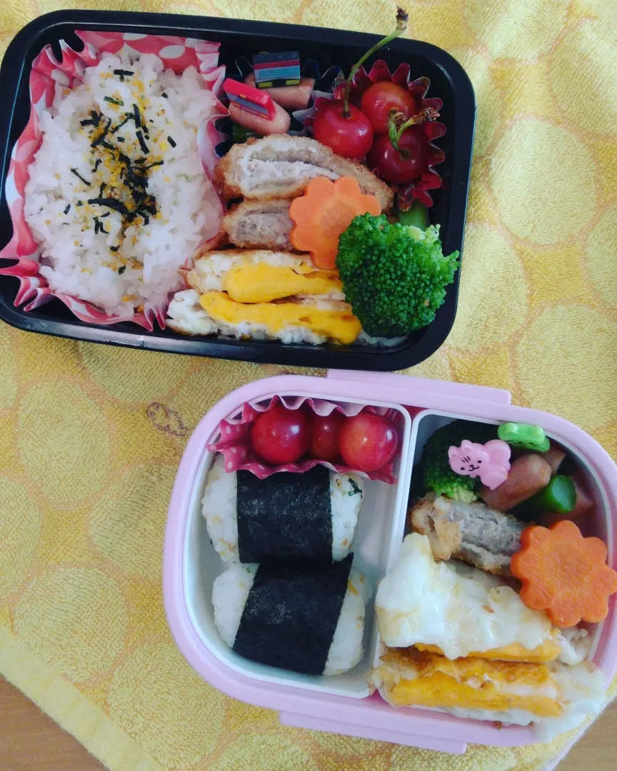 Snapdishの料理写真:兄妹弁当2021.6.3|macco7さん