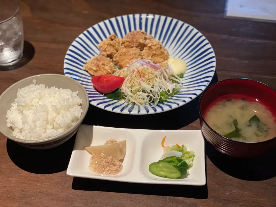 唐揚げ定食！|ひろゆきさん