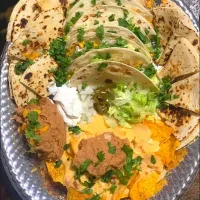 taco home made plate ####my son gurpreet singh making ###### so yummy #####|Nkindianfoodさん