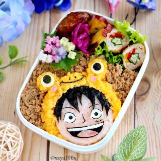 キャラ弁 ルフィのレシピと料理アイディア45件 Snapdish スナップディッシュ