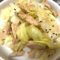 豚肉とキャベツのマヨ炒め|みみさん