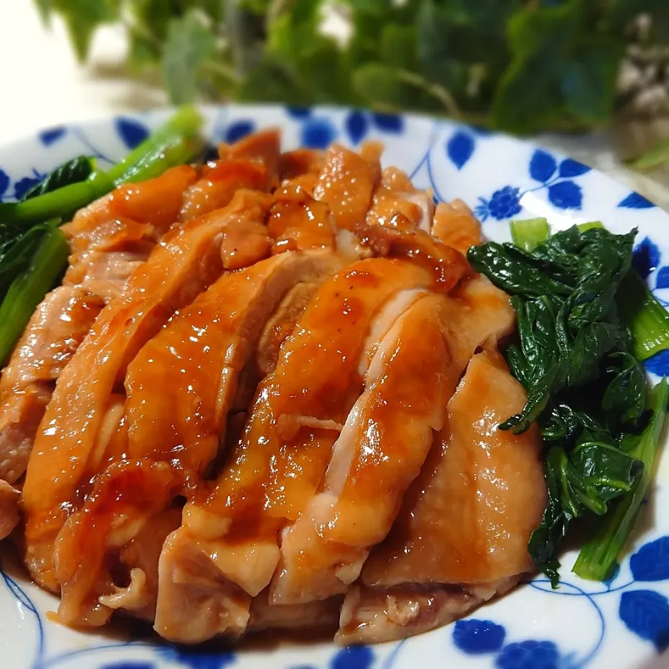 レンジで鶏チャーシュー|ポトスさん