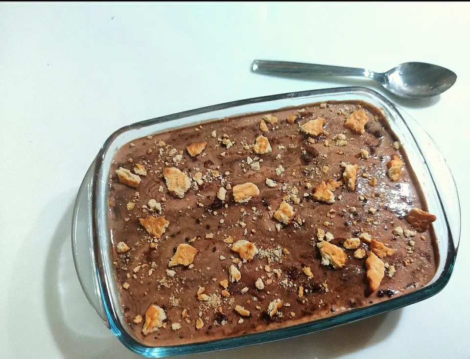 Chocolate biscuit pudding 😋|Carol Joseさん