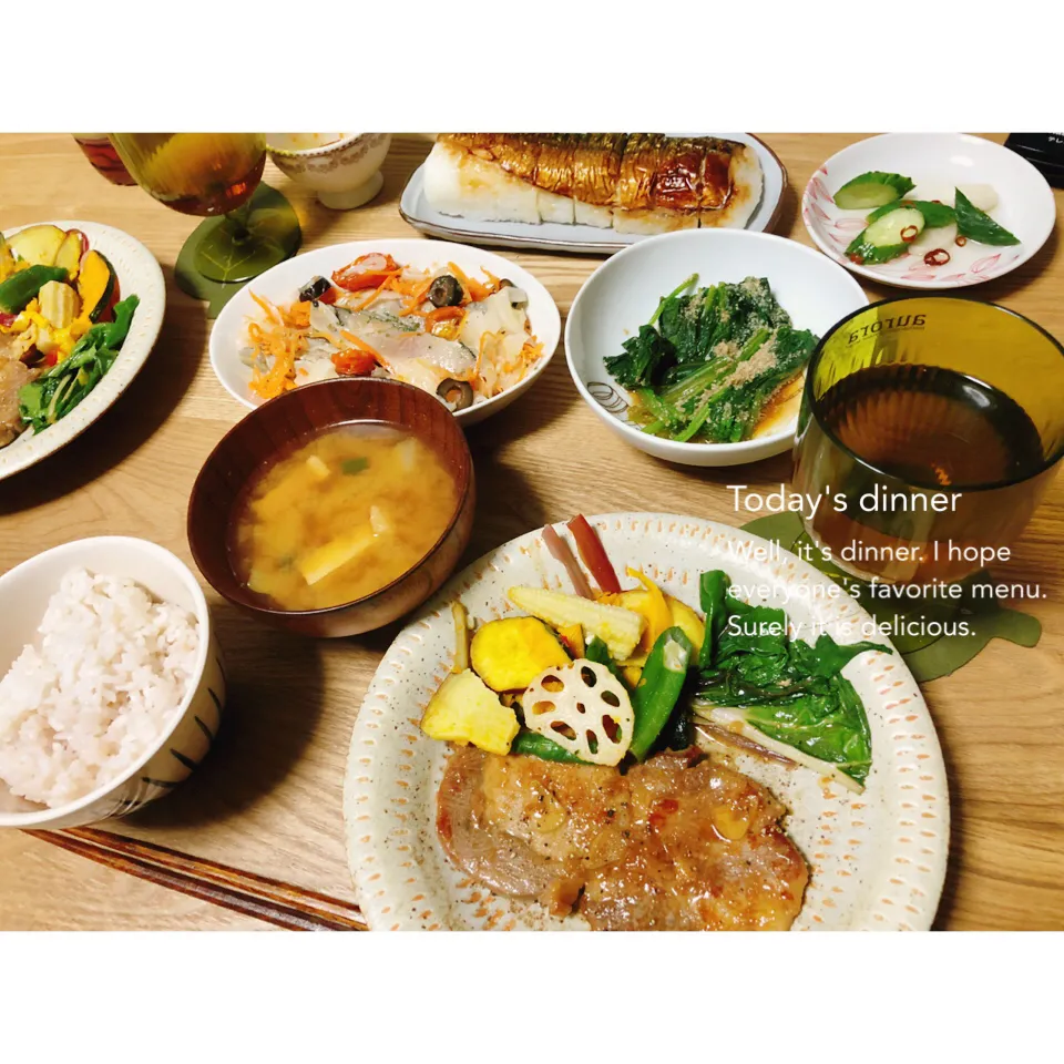 Snapdishの料理写真:昨日の晩ごはん。|aki_puさん