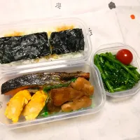 Snapdishの料理写真:夫弁当🍱|とにおさん