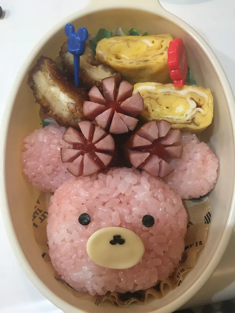 クマさん🐻お弁当|ゆきさん