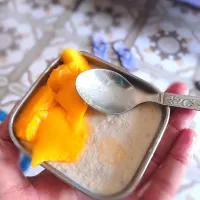 homemade mango icecream|RAVI GUPTAさん